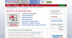 Desktop Screenshot of maschinen-anzeiger.de